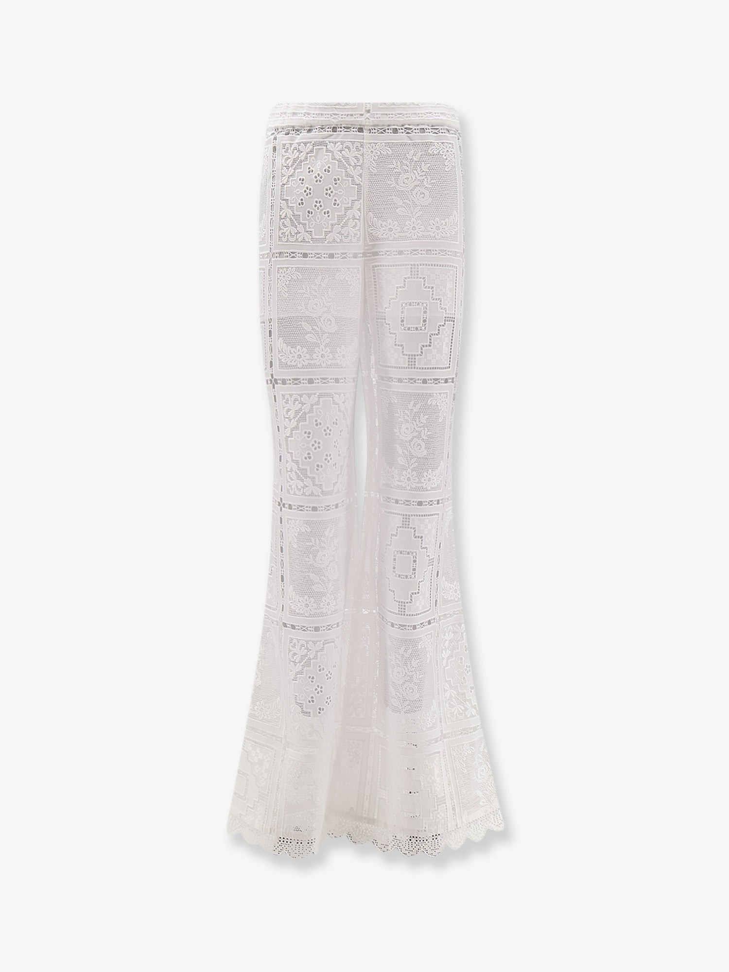 ZIMMERMANN Aster Embroidered Trousers