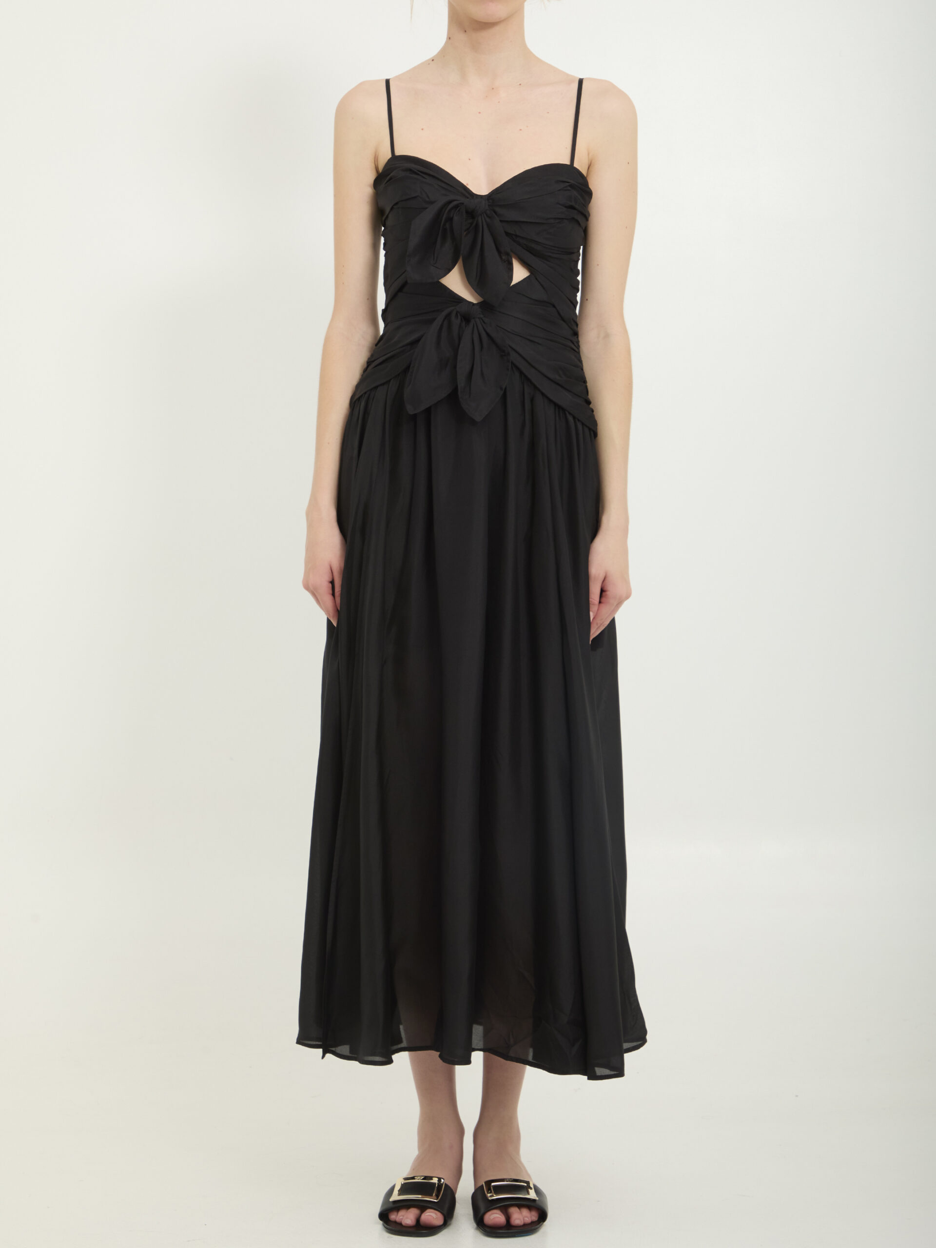 Zimmermann Aster scarf midi dress