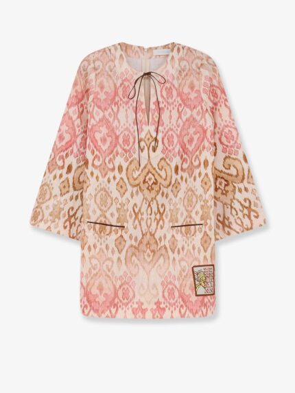 ZIMMERMANN Aster Shift Mini Dress