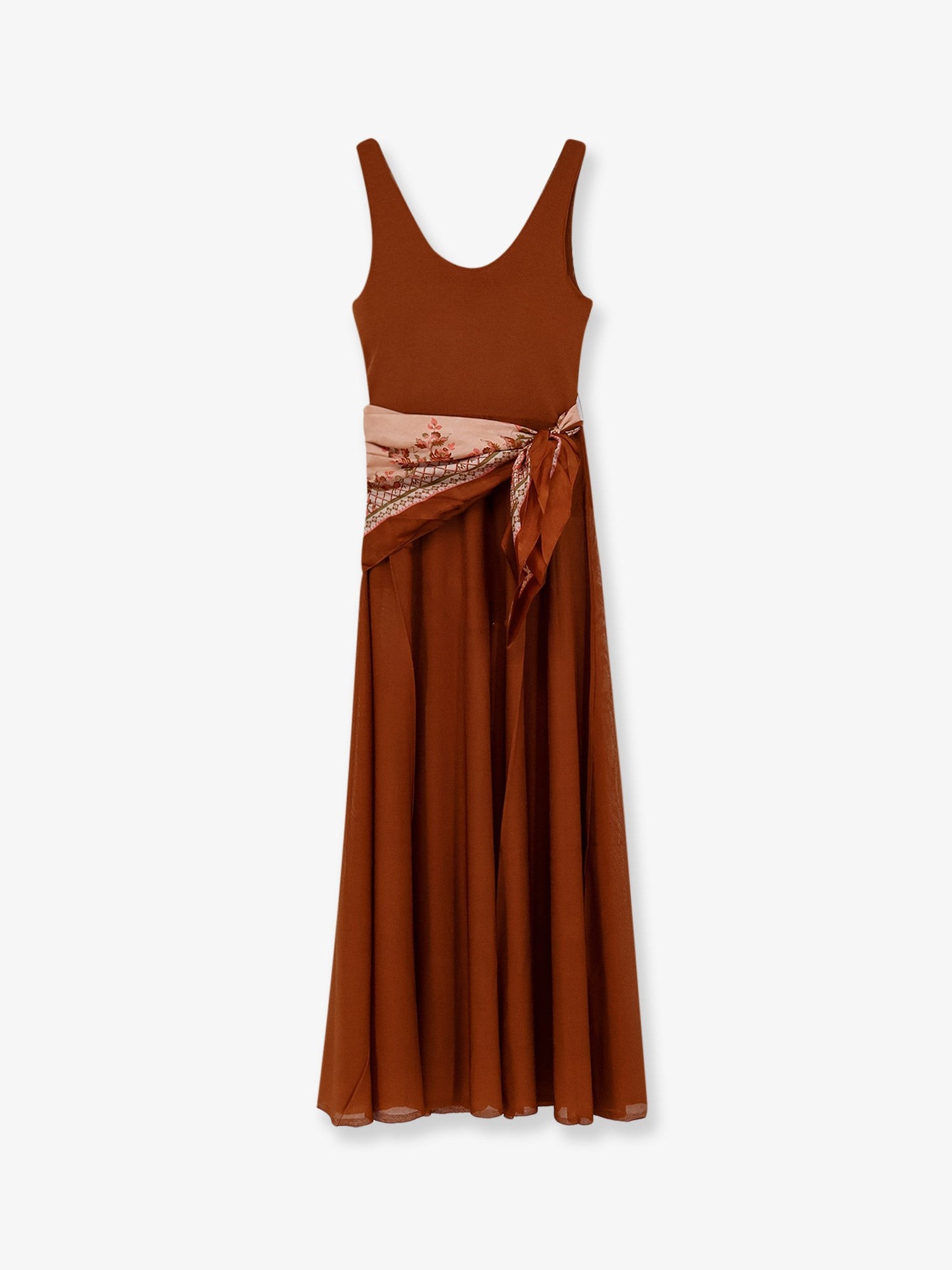 ZIMMERMANN Aster Viscose Blend Long Dress
