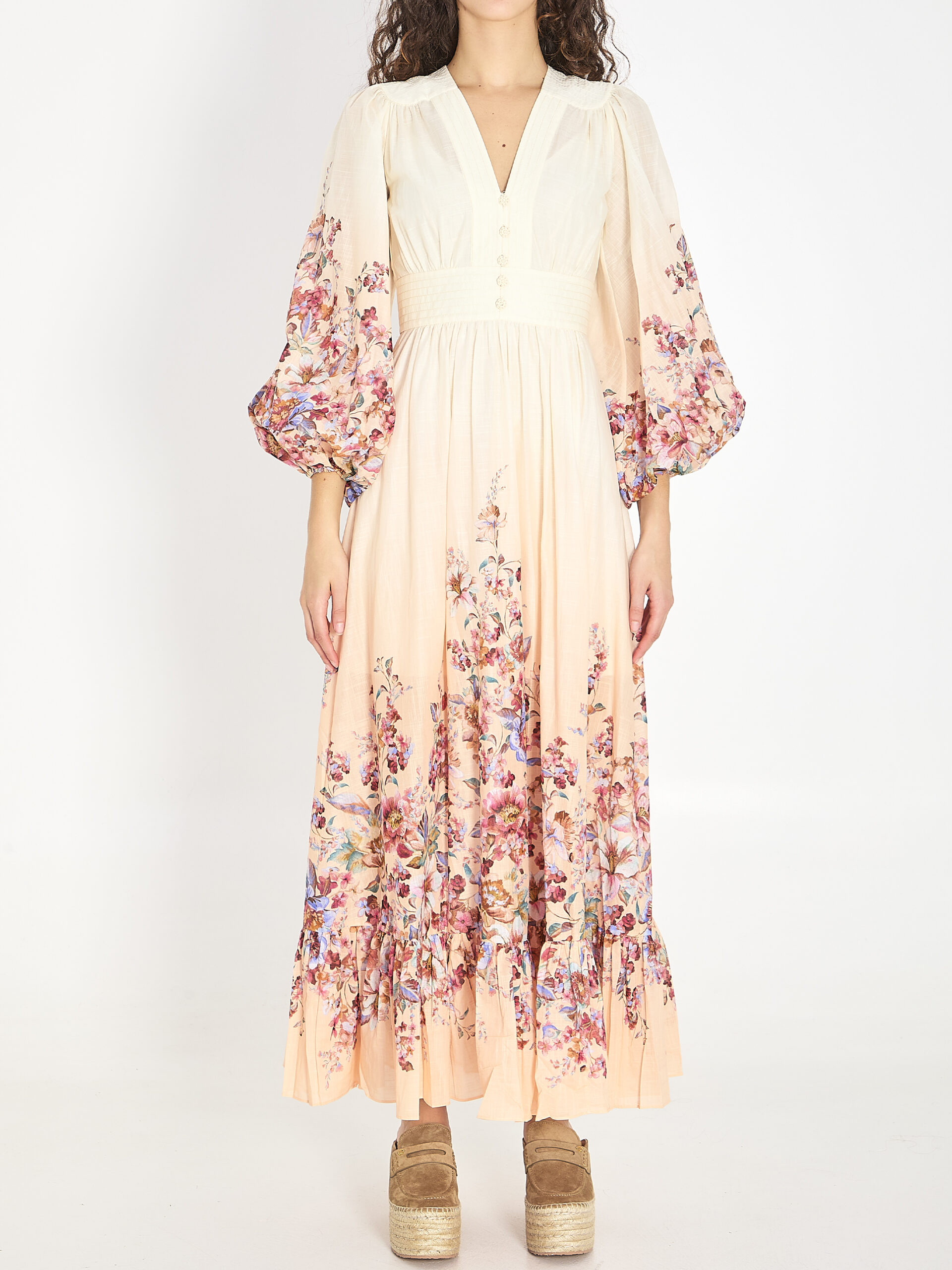 Zimmermann Awaken Plunge maxi dress