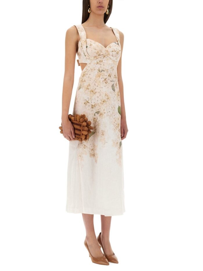 ZIMMERMANN "BALANCE" MIDI DRESS