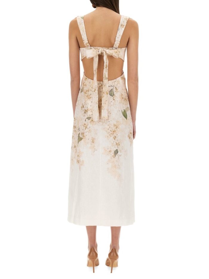 ZIMMERMANN "BALANCE" MIDI DRESS