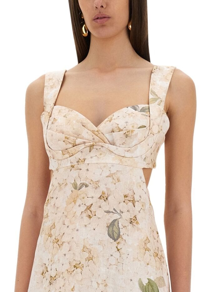 ZIMMERMANN "BALANCE" MIDI DRESS