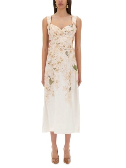 ZIMMERMANN "BALANCE" MIDI DRESS