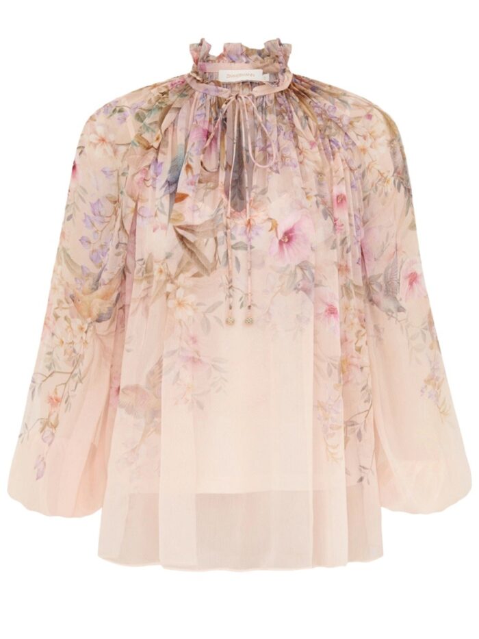 zimmermann "billow rebellion" blouse ZIMMERMANN "BILLOW REBELLION" BLOUSE