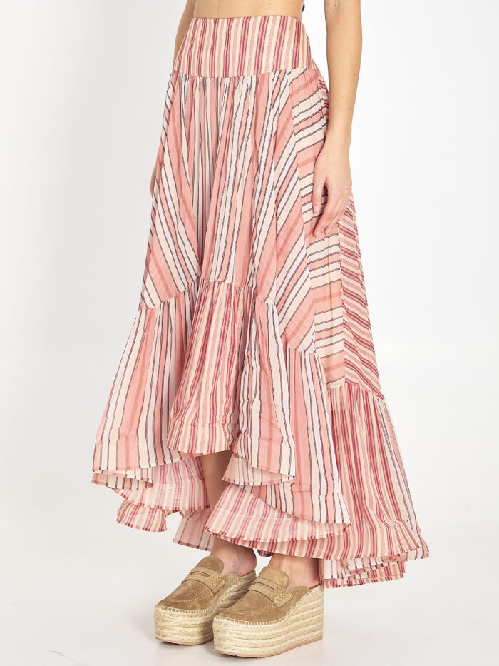 Zimmermann Bohémien Rebellion midi skirt