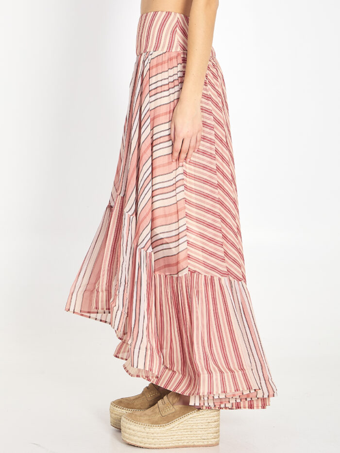 Zimmermann Bohémien Rebellion midi skirt