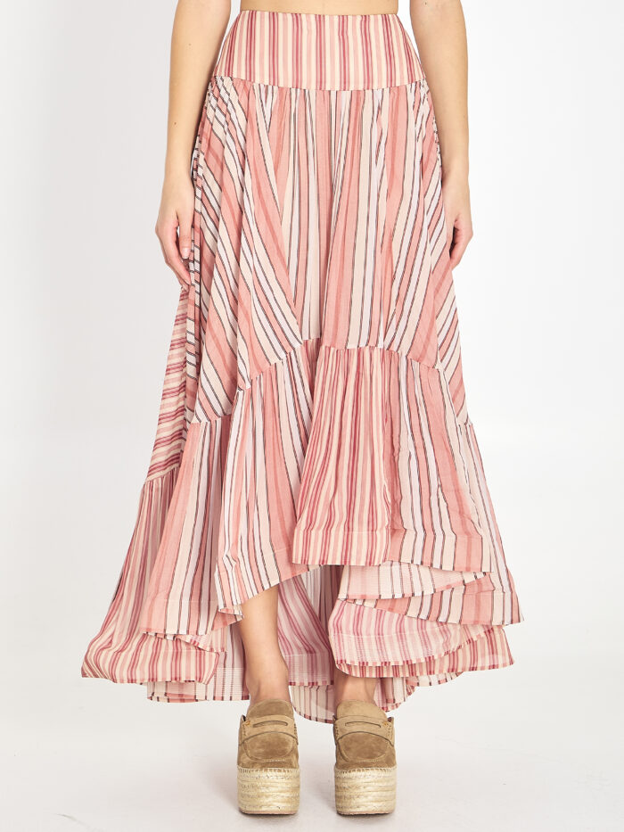 Zimmermann Bohémien Rebellion midi skirt