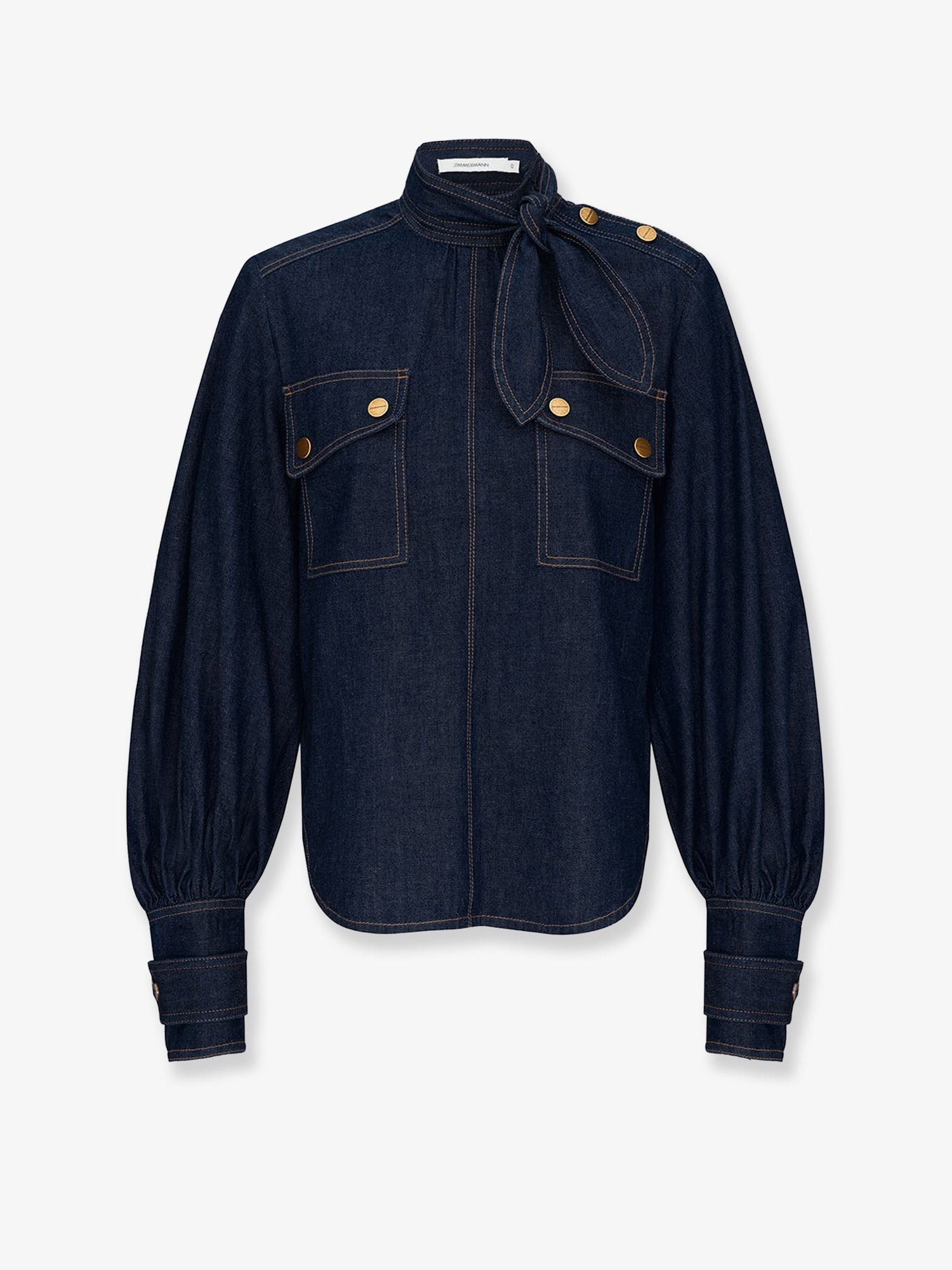 ZIMMERMANN Cargo Denim Shirt