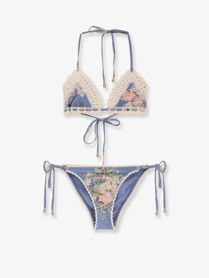 ZIMMERMANN Cascadian Bikinis With Crochet Profiles