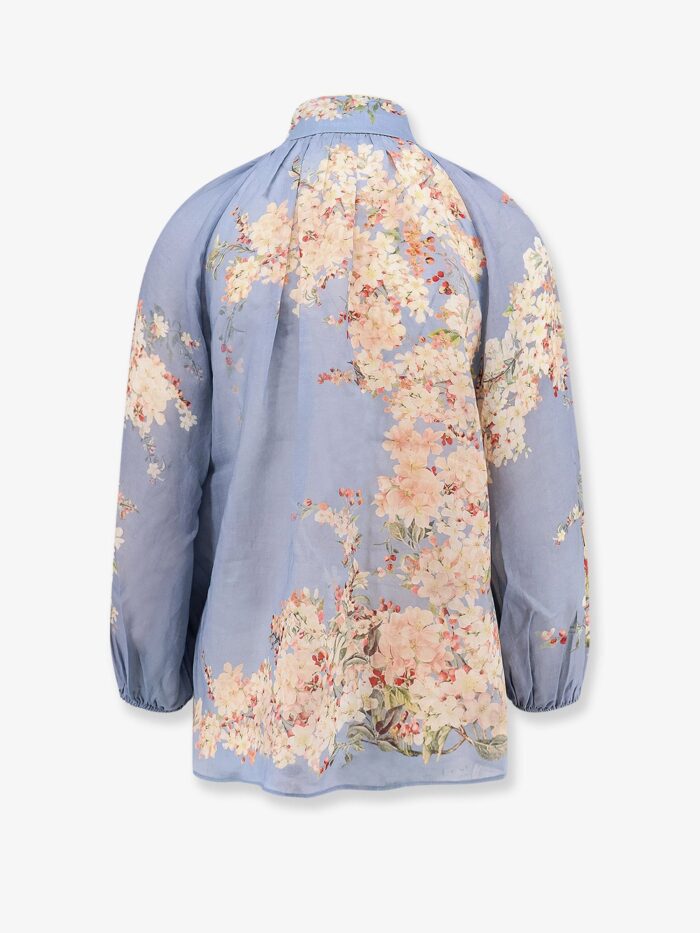 ZIMMERMANN Cascadian Billow Ramie Shirt