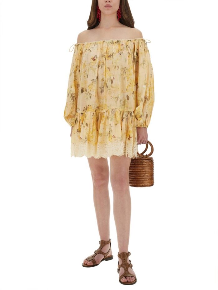 ZIMMERMANN "CASCADIAN" SHORT DRESS