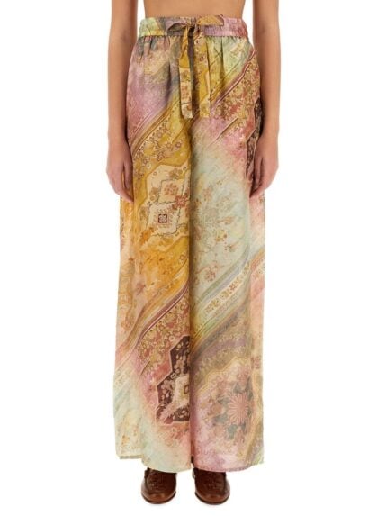 ZIMMERMANN COMFORTABLE PANTS "TALLOW"