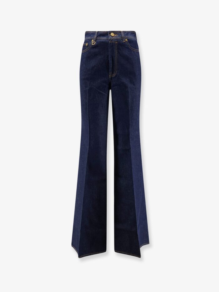 ZIMMERMANN Cotton Denim Flare Jeans