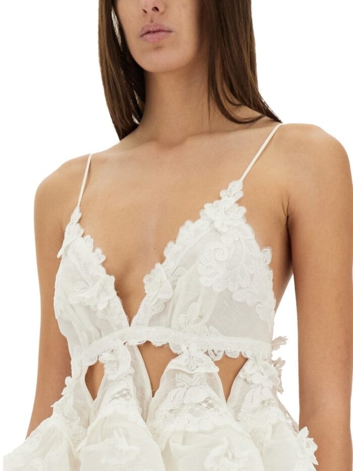 ZIMMERMANN "CRUSH" LACE DRESS