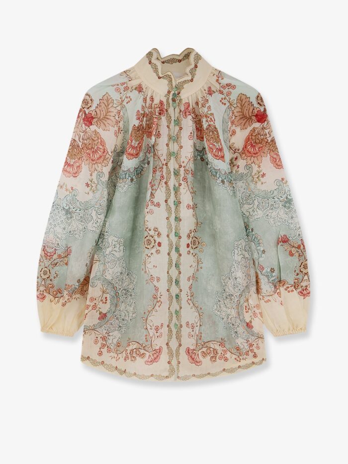 zimmermann daylight ramie blouse ZIMMERMANN Daylight Ramie Blouse
