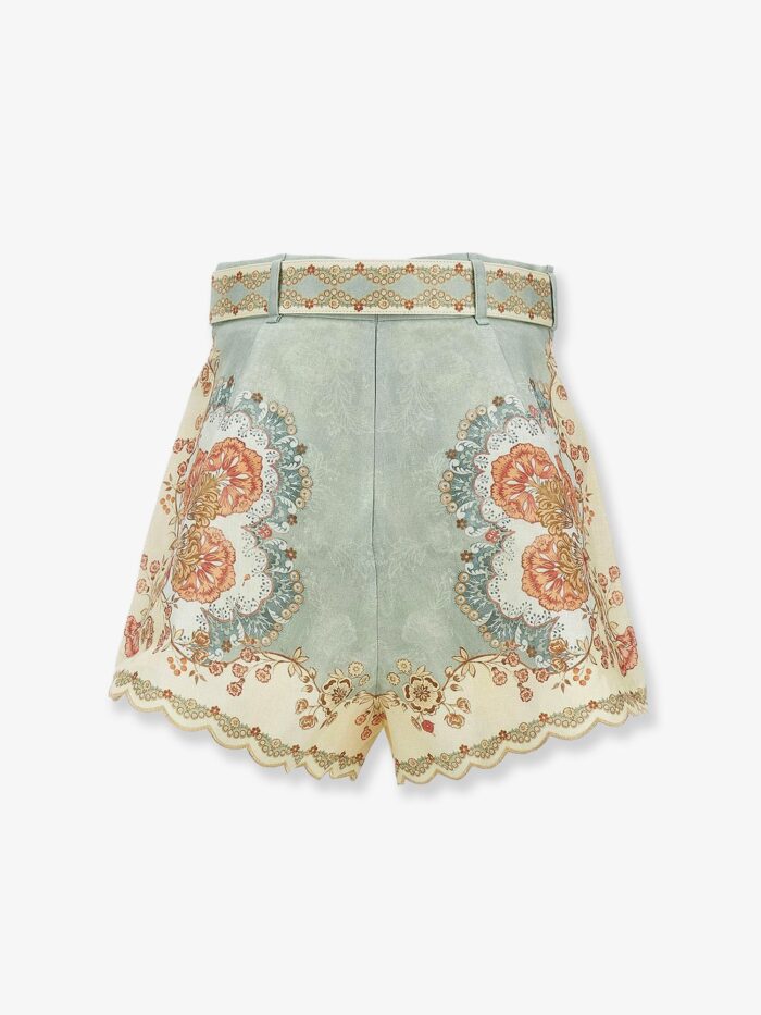 ZIMMERMANN Daylight Tuck Linen Short