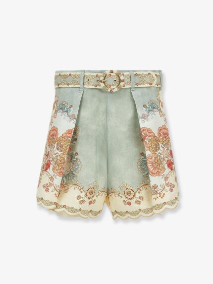 ZIMMERMANN Daylight Tuck Linen Short