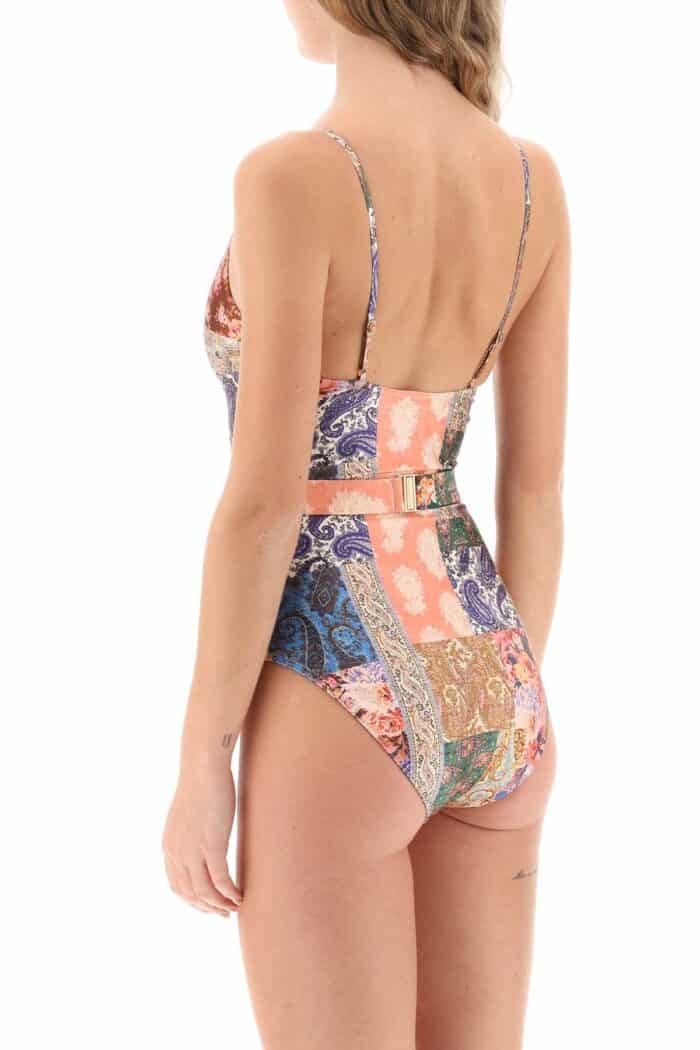 Zimmermann Devi Plunge One-piece Swimsuit