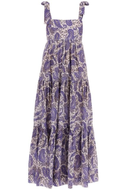 Zimmermann Devi Tie Floral Maxi Dress