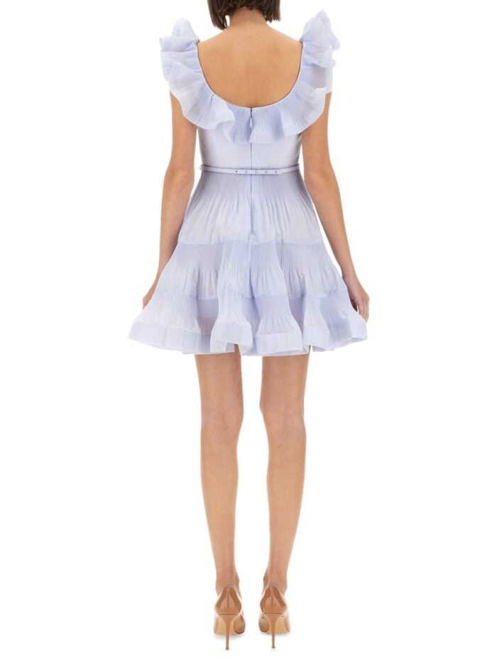 ZIMMERMANN DRESS WITH RUFFLES