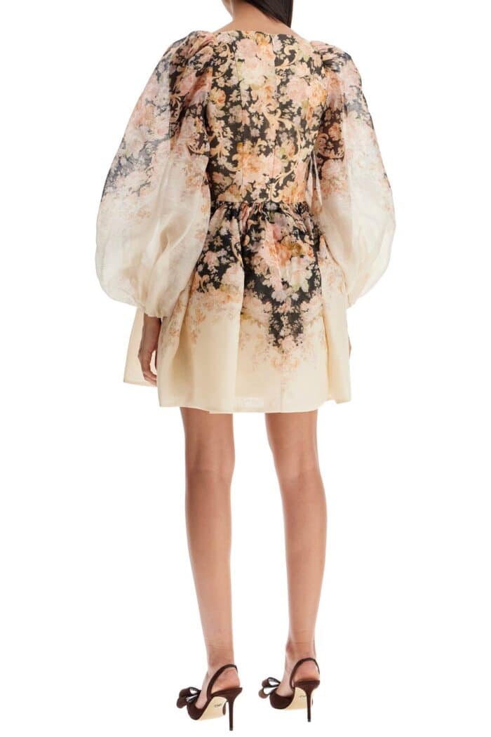 ZIMMERMANN Floral Mini Dress Illustr