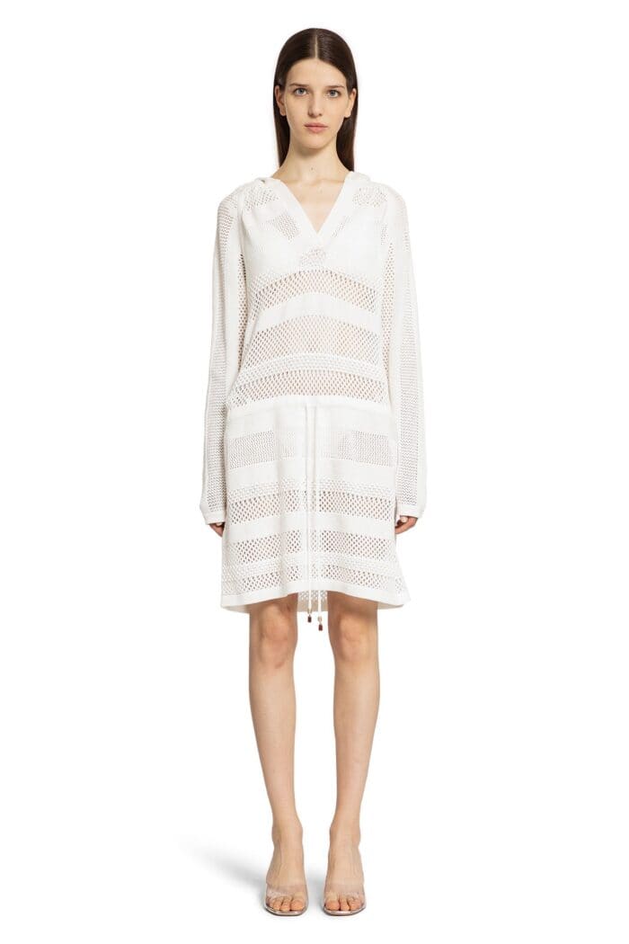 ZIMMERMANN Golden Hooded Mini Dress