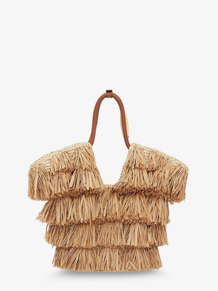 ZIMMERMANN Golden Time Crossbody Bag With Fringe