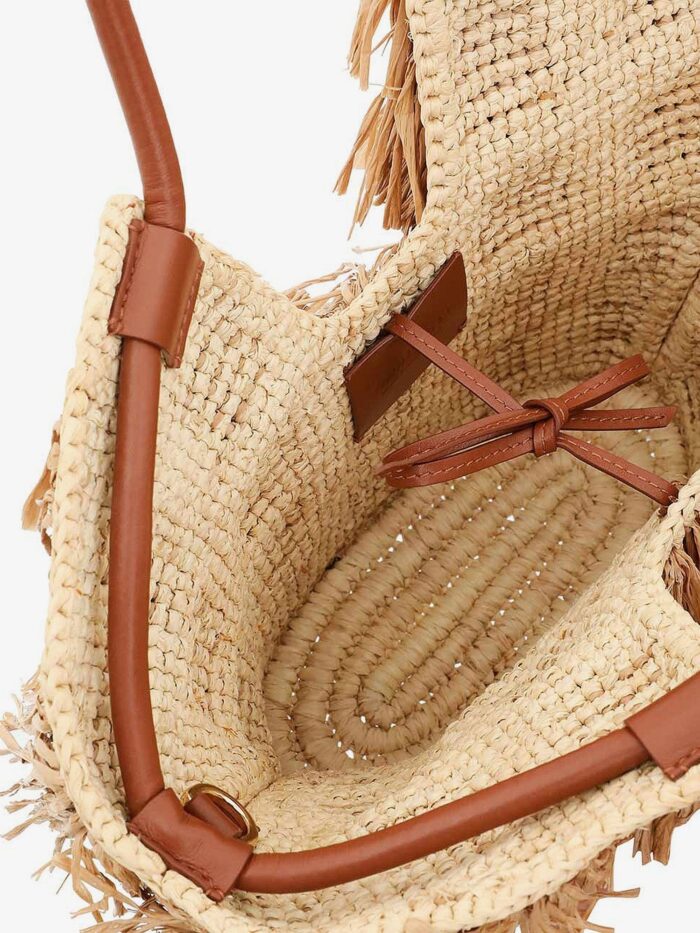ZIMMERMANN Golden Time Crossbody Bag With Fringe