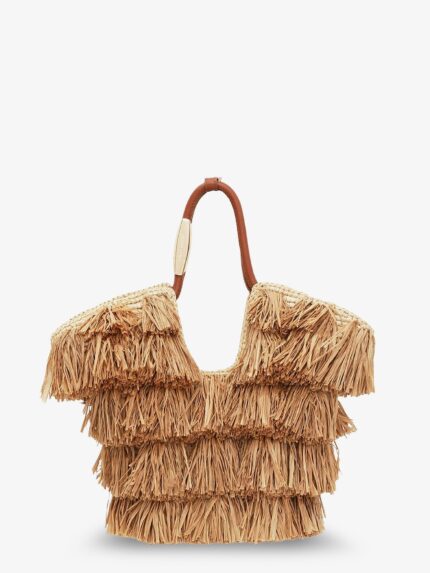 ZIMMERMANN Golden Time Crossbody Bag With Fringe