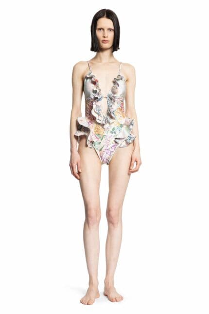 ZIMMERMANN Halliday Waterfall Frill Swimsuit