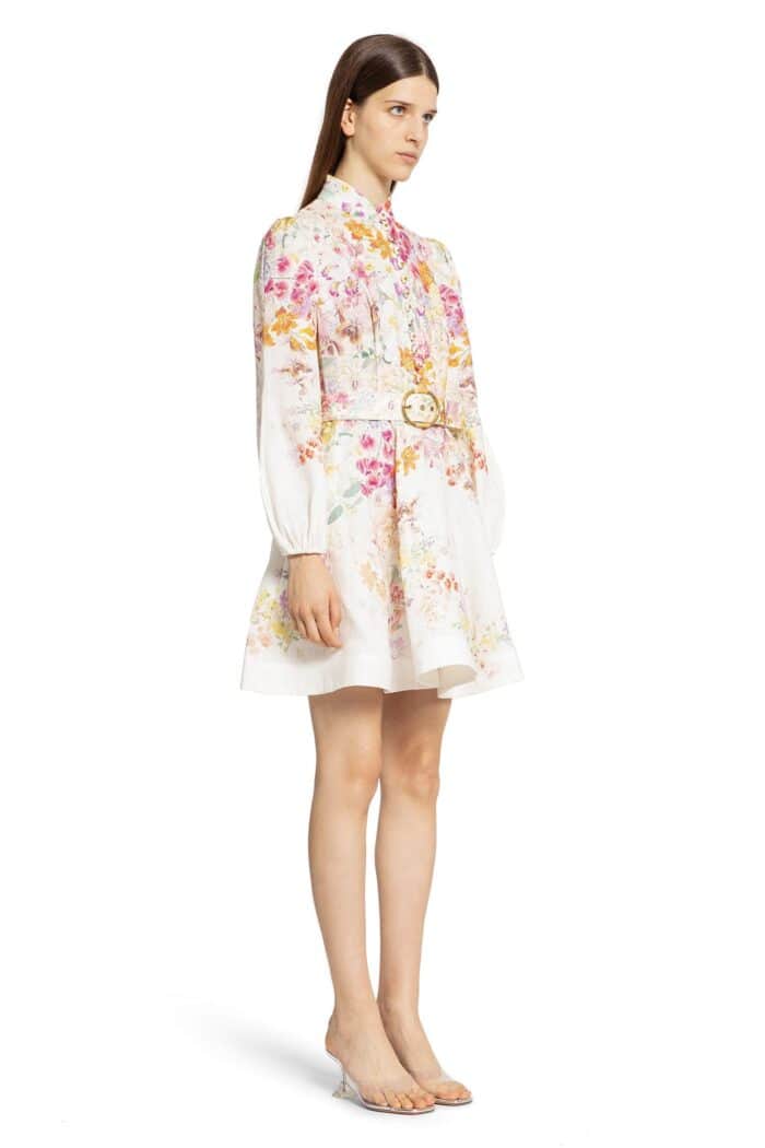 ZIMMERMANN Halliday Wrap Mini Dress