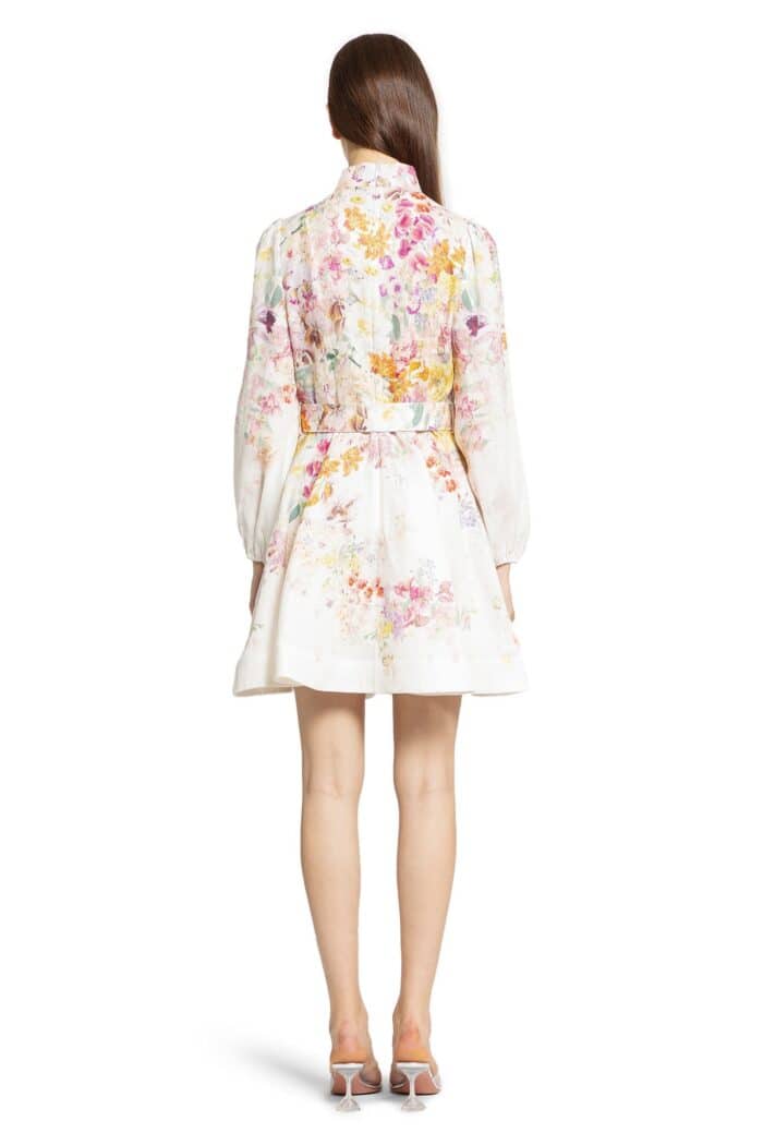ZIMMERMANN Halliday Wrap Mini Dress