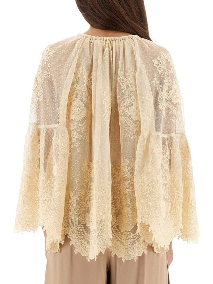 zimmermann "hypnotic" lace blouse ZIMMERMANN "HYPNOTIC" LACE BLOUSE