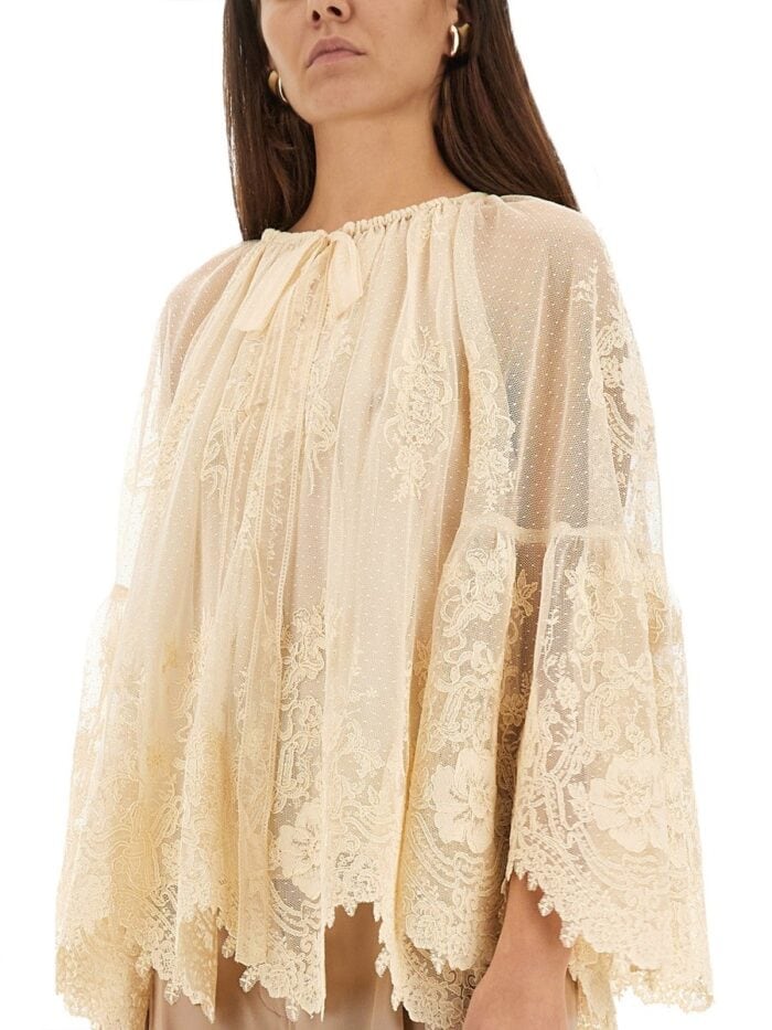 zimmermann "hypnotic" lace blouse ZIMMERMANN "HYPNOTIC" LACE BLOUSE