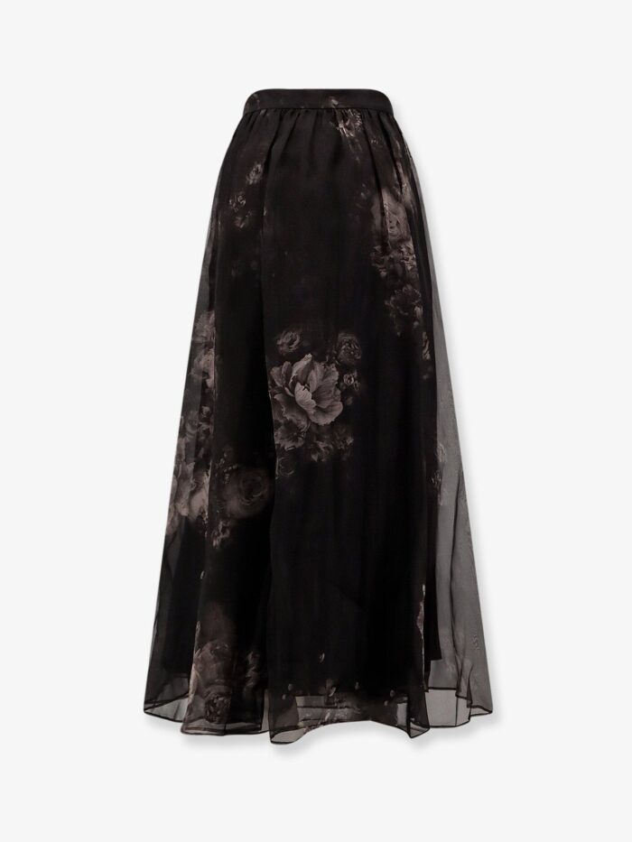 ZIMMERMANN Hypnotic Maxi Skirt Silk Long Skirt
