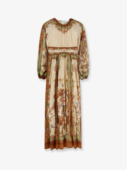ZIMMERMANN Indra Cotton And Silk Dress