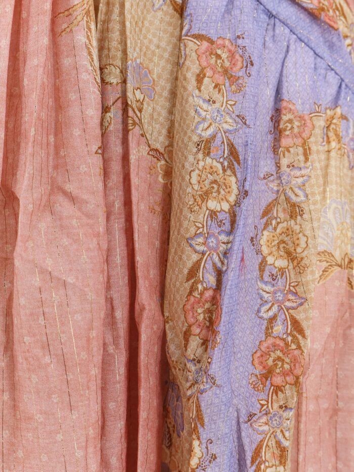 ZIMMERMANN Indra Cotton And Silk Long Dress