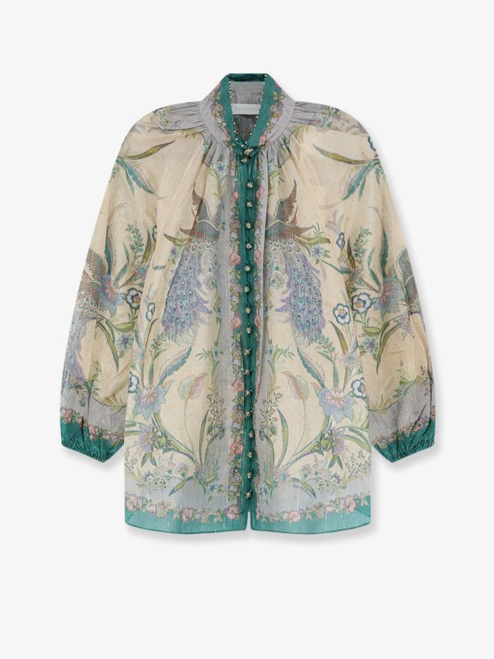 ZIMMERMANN Indra Cotton And Silk Shirt