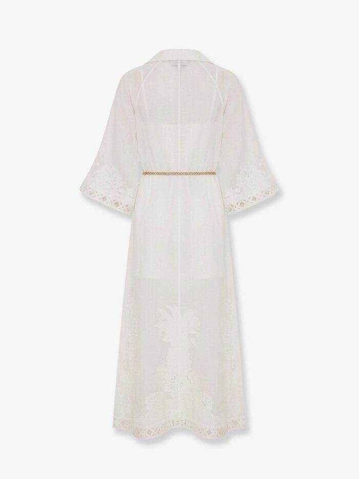 ZIMMERMANN Indra Long Ramie Dress