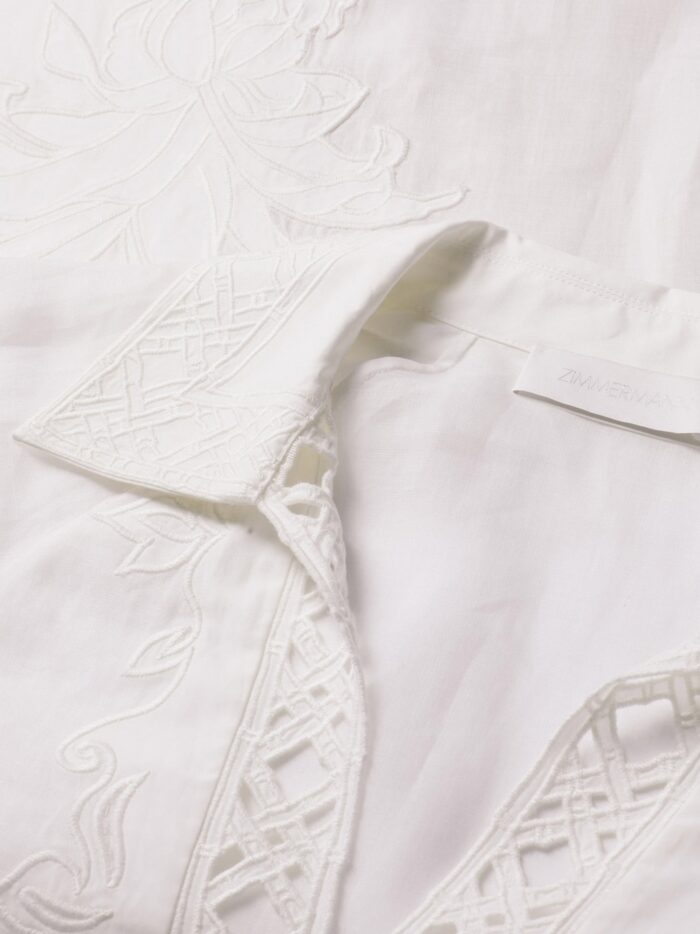 ZIMMERMANN Indra Long Ramie Dress