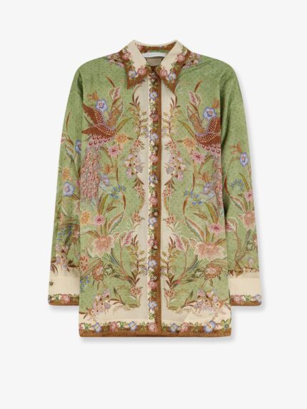 ZIMMERMANN Indra Silk Shirt