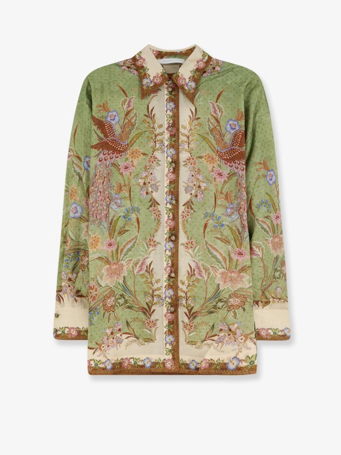 ZIMMERMANN Indra Silk Shirt