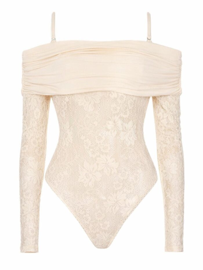 ZIMMERMANN LACE BODYSUIT "REBELLION"