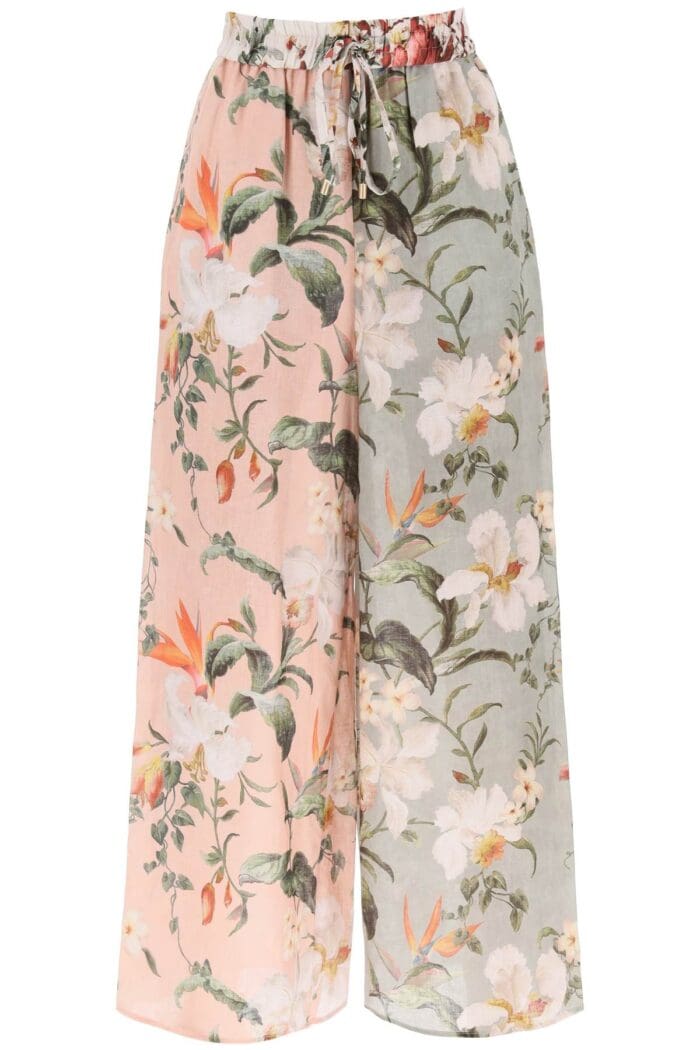 ZIMMERMANN Lexi Floral Palazzo Pants