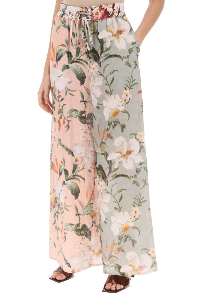 ZIMMERMANN Lexi Floral Palazzo Pants