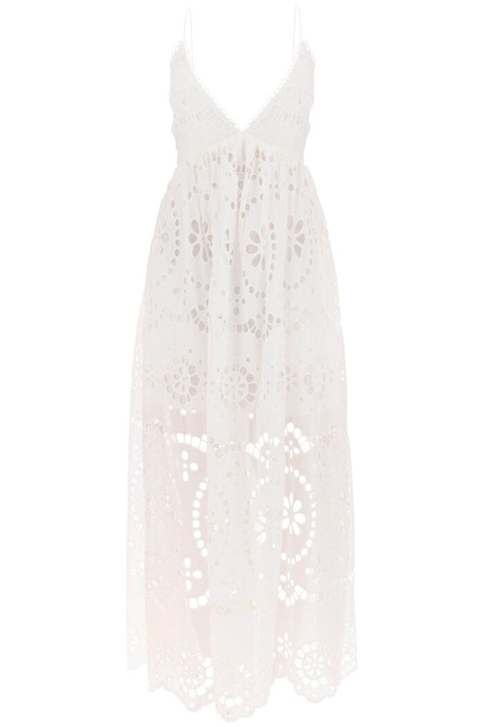 ZIMMERMANN Lexi Maxi Dress In Broderie Anglaise