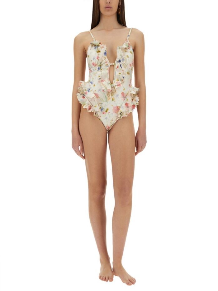 zimmermann "lucky" one piece swimsuit ZIMMERMANN "LUCKY" ONE PIECE SWIMSUIT