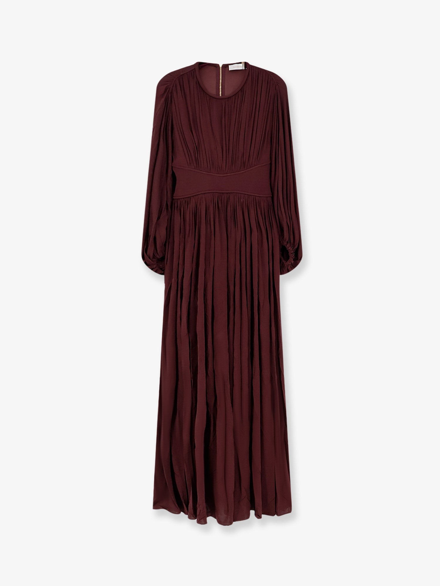 ZIMMERMANN Luna Billow Stretch Viscose Long Dress